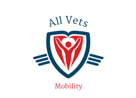 All Vets Mobility - Comprehensive Mobility Solutions for Veterans' Independence around Houston, TX this is our banner at the top left corner of the header.
